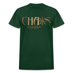 OG Chaos T-Shirt Gold Logo - forest green