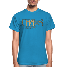 OG Chaos T-Shirt Gold Logo - turquoise