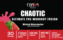 CHAOTIC ULTIMATE PRE WORKOUT FUSION