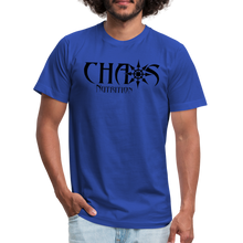 OG Chaos T-Shirt Black Logo - royal blue