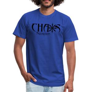 OG Chaos T-Shirt Black Logo - royal blue