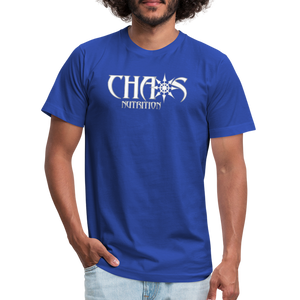 OG Chaos T- Shirt White Logo - royal blue