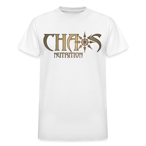 OG Chaos T-Shirt Gold Logo - white