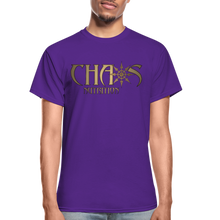 OG Chaos T-Shirt Gold Logo - purple