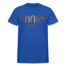 OG Chaos T-Shirt Gold Logo - royal blue