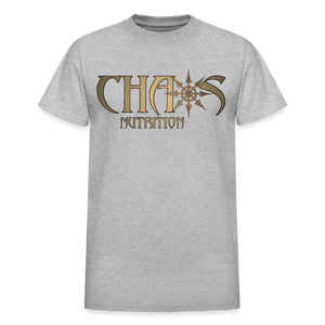 OG Chaos T-Shirt Gold Logo - heather gray