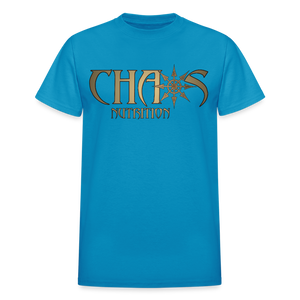 OG Chaos T-Shirt Gold Logo - turquoise