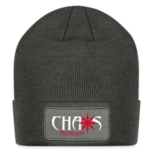 Chaos Nutrition Logo Patch Beanie (3 Colors) - charcoal grey
