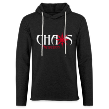 Chaos Nutrition Logo Lightweight Terry Hoodie (3 Colors) - charcoal grey