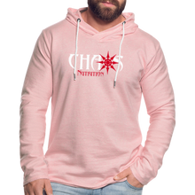 Chaos Nutrition Logo Lightweight Terry Hoodie (3 Colors) - cream heather pink