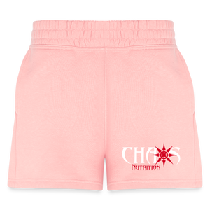 Chaos Nutrition Logo Women's Jogger Short (4 Colors) - light pink