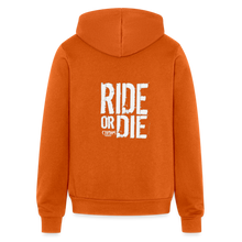 Ride Or Die Logo Unisex Full Zip Hoodie - autumn