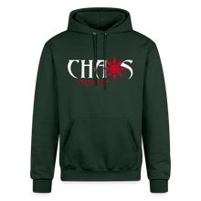 Chaos Nutrition Logo Champion Unisex Powerblend Hoodie - Dark Green