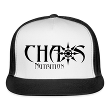 OG Chaos Nutrition Logo Trucker Cap - white/black