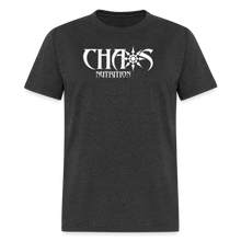 OG White Chaos Nutrition Logo Unisex Classic T-Shirt - heather black