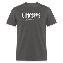 OG White Chaos Nutrition Logo Unisex Classic T-Shirt - charcoal