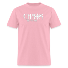 OG White Chaos Nutrition Logo Unisex Classic T-Shirt - pink