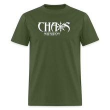 OG White Chaos Nutrition Logo Unisex Classic T-Shirt - military green