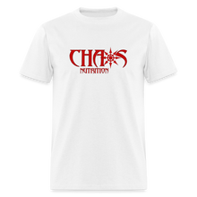 OG Red Chaos Nutrition Logo Unisex Classic T-Shirt - white