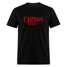 OG Red Chaos Nutrition Logo Unisex Classic T-Shirt - black