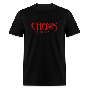 OG Red Chaos Nutrition Logo Unisex Classic T-Shirt - black