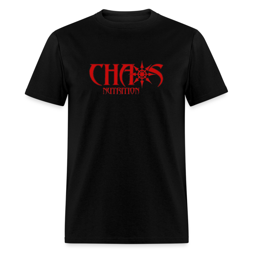 OG Red Chaos Nutrition Logo Unisex Classic T-Shirt - black