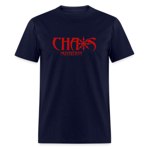 OG Red Chaos Nutrition Logo Unisex Classic T-Shirt - navy