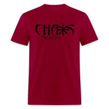 OG Black Chaos Nutrition Logo Unisex Classic T-Shirt - dark red