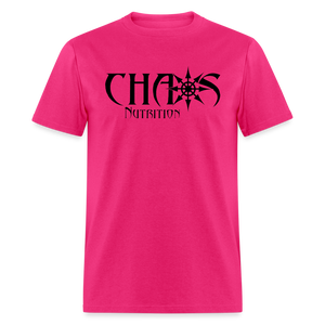 OG Black Chaos Nutrition Logo Unisex Classic T-Shirt - fuchsia