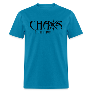 OG Black Chaos Nutrition Logo Unisex Classic T-Shirt - turquoise