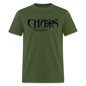 OG Black Chaos Nutrition Logo Unisex Classic T-Shirt - military green