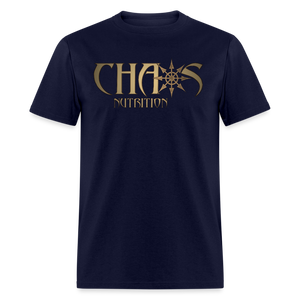 OG Gold Chaos Nutrition Logo Unisex Classic T-Shirt - navy