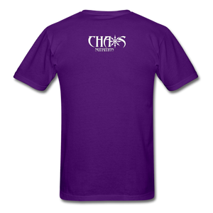 No Easy Way Out, T-Shirt with White Lettering - purple