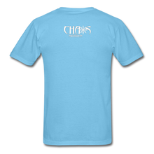 No Easy Way Out, T-Shirt with White Lettering - aquatic blue