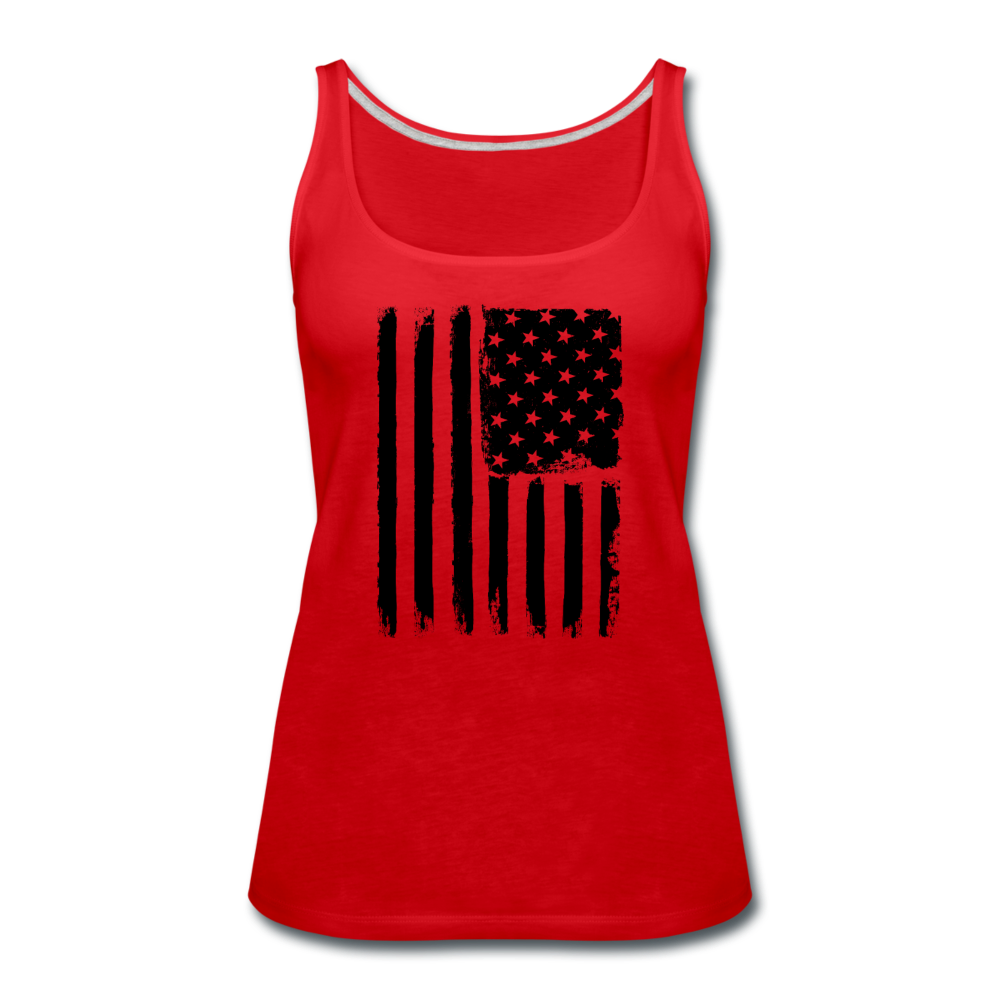 LIMITED EDITION CELEBRATE AMERICA TANK TOP - red
