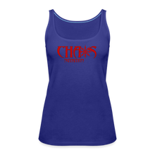 Chaos Nutrition OG Logo Women’s Premium Tank Top - royal blue