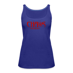Chaos Nutrition OG Logo Women’s Premium Tank Top - royal blue