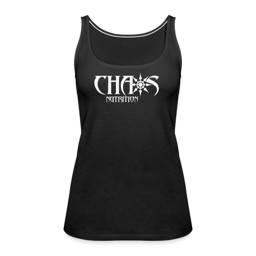 Chaos Nutrition OG Logo Women’s Premium Tank Top - black