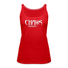 Chaos Nutrition OG Logo Women’s Premium Tank Top - red