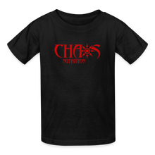 OG Chaos Nutrition Youth Tagless T-Shirt Red Logo - black