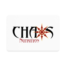 Chaos Nutrition Rectangle Magnet - white