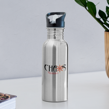 Chaos Nutrition Water Bottle - silver