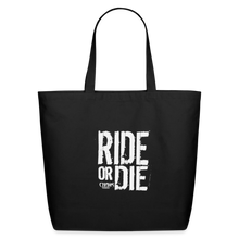 Ride Or Die Eco-Friendly Cotton Tote - black