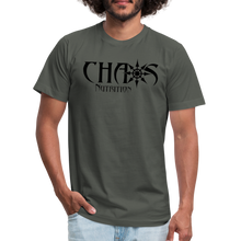 OG Chaos T-Shirt Black Logo - asphalt