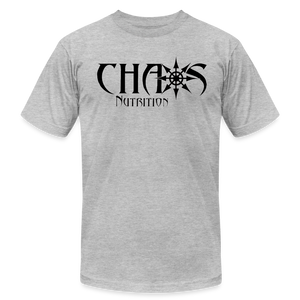 OG Chaos T-Shirt Black Logo - heather gray