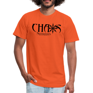 OG Chaos T-Shirt Black Logo - orange
