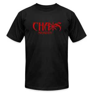 OG Chaos T- Shirt Red Logo - black
