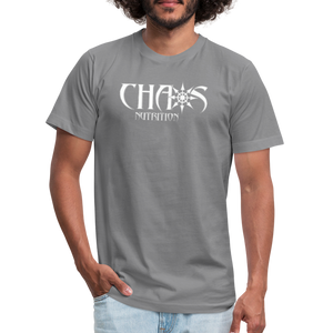 OG Chaos T- Shirt White Logo - slate