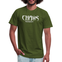 OG Chaos T- Shirt White Logo - olive